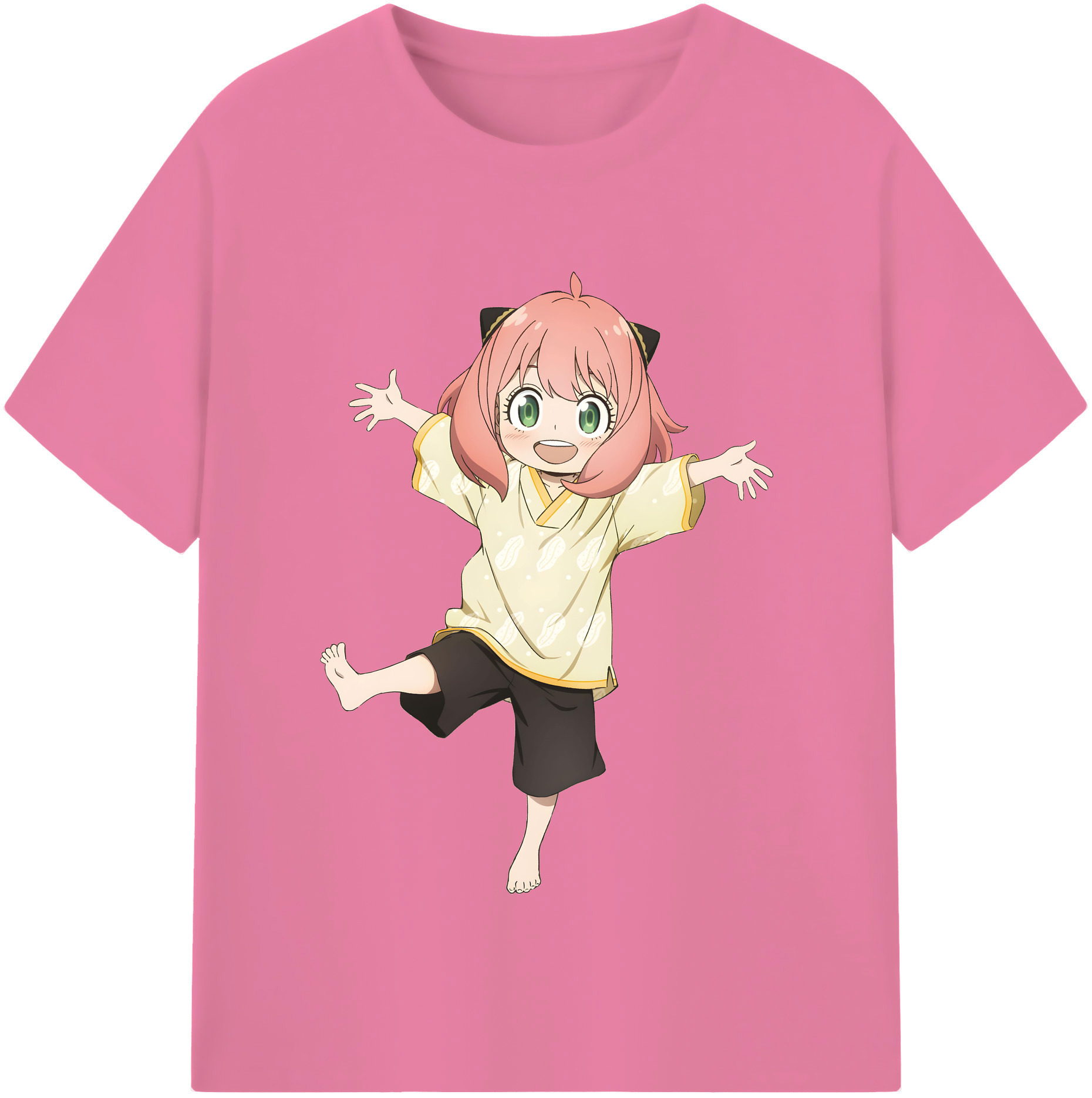 （画像用） SPY×FAMILY间谍家家酒 綿100％半袖Tシャツ（フロントプリント）